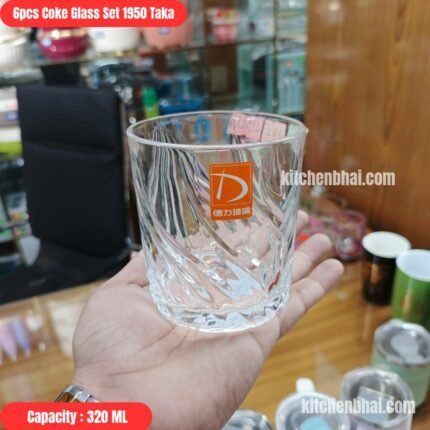 6 Pcs Glass Set- 320 ml-304