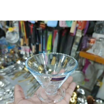 Premium Ice Cream/Dessert Cup Set- 6 Pcs Set - Transparent Design