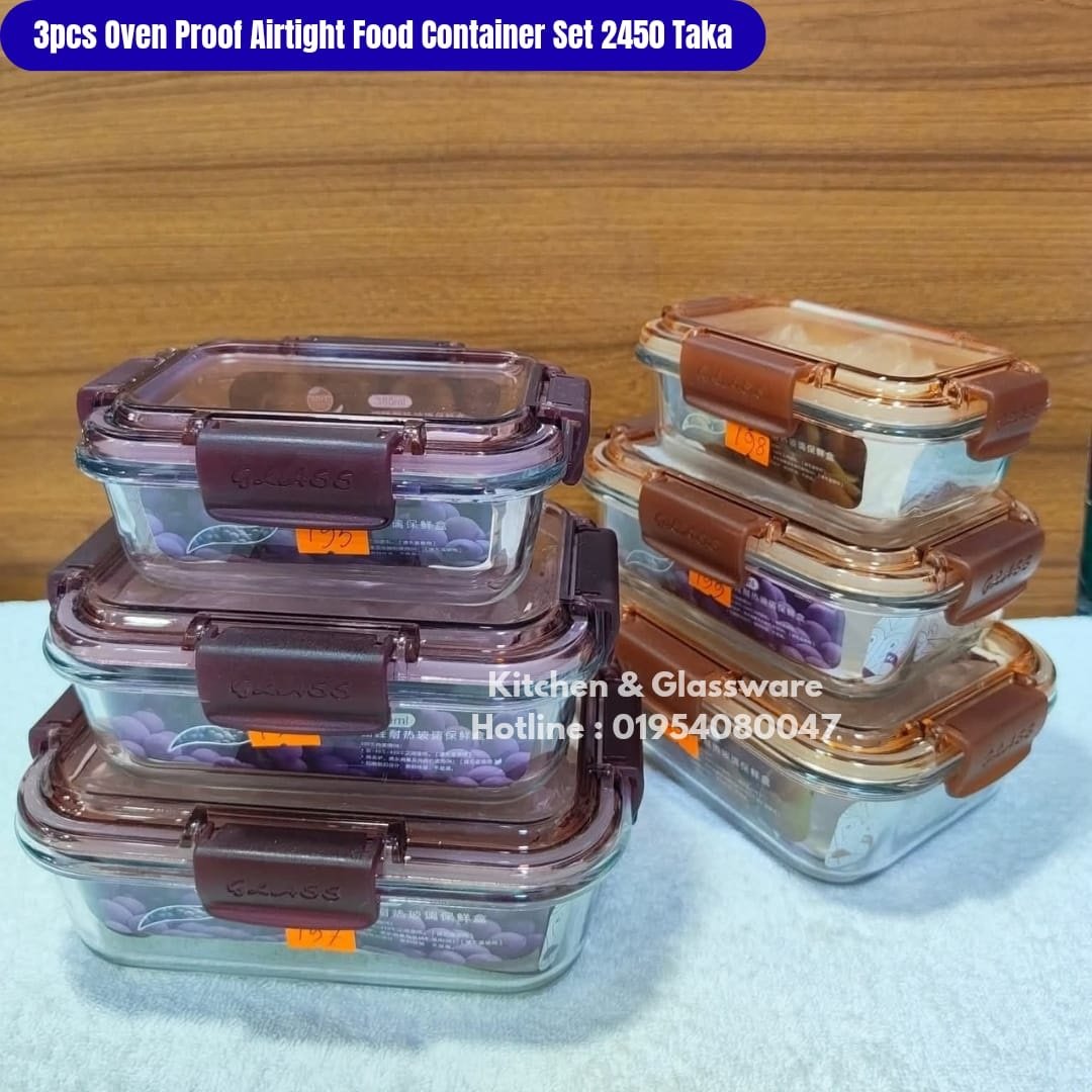 Glass Food Container 1